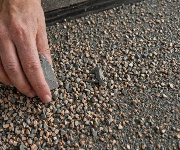 Hood stone chip repair and preparation