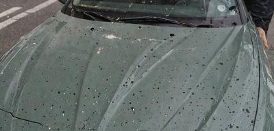 Hood collision damage repair