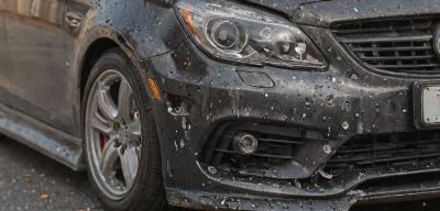 Front bumper collision repair